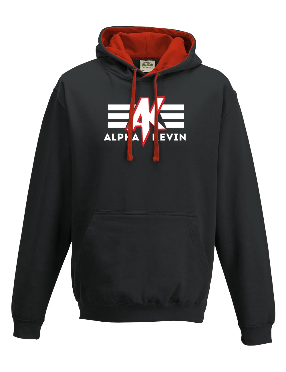 Hoodie Two-Tone – Alpha Kevin – AK Logo – SL-WRESTLING