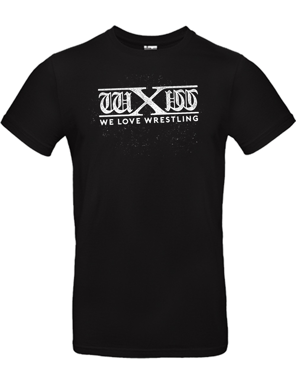 T-Shirt – wXw – Retro Grunge Logo – SL-WRESTLING